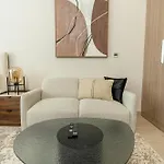 Nasma Luxury Stays - Azizi Riviera 6 Cozy Studio With Burj Khalifa View