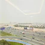 Upscale Studio Apartment Burj View With Balcony Free Parking By Belvilla