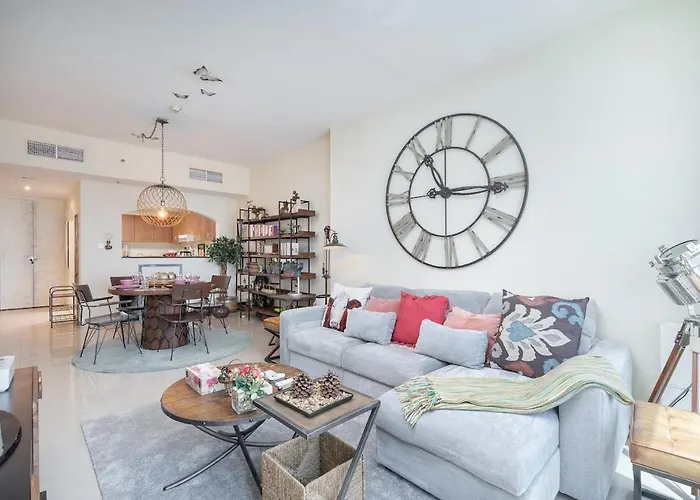 Modern Aesthetic 1-Bedroom Apartment With Exudes Warmth And Style In Jlt!