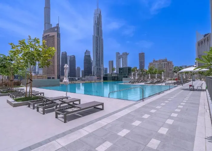 Downtown Views II - Vogue Two Bedroom Apartment With Balcony And Full Burj Khalifa View