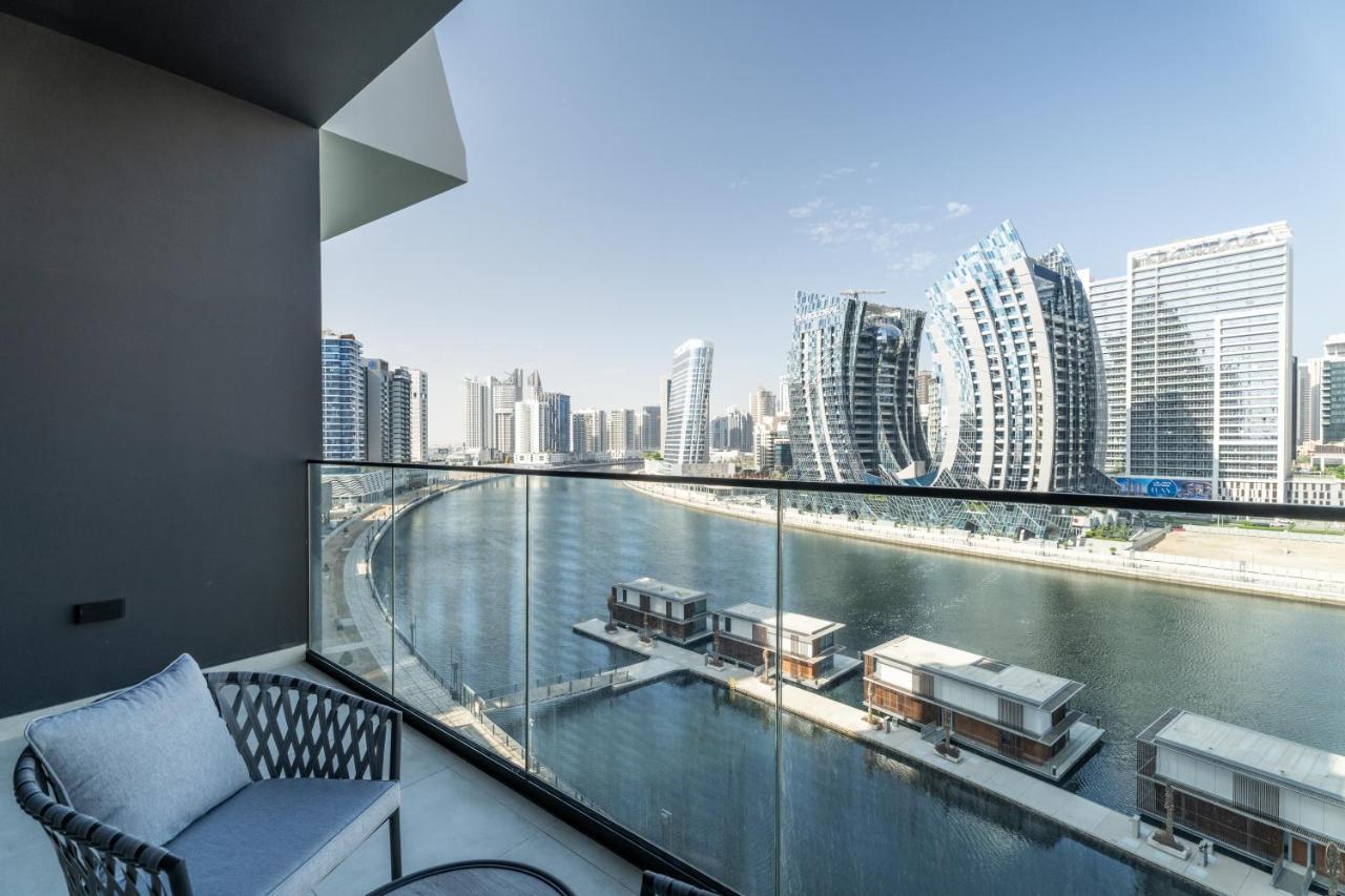 Aliving Stylish Binghatti Canal View & Burj Khalifa