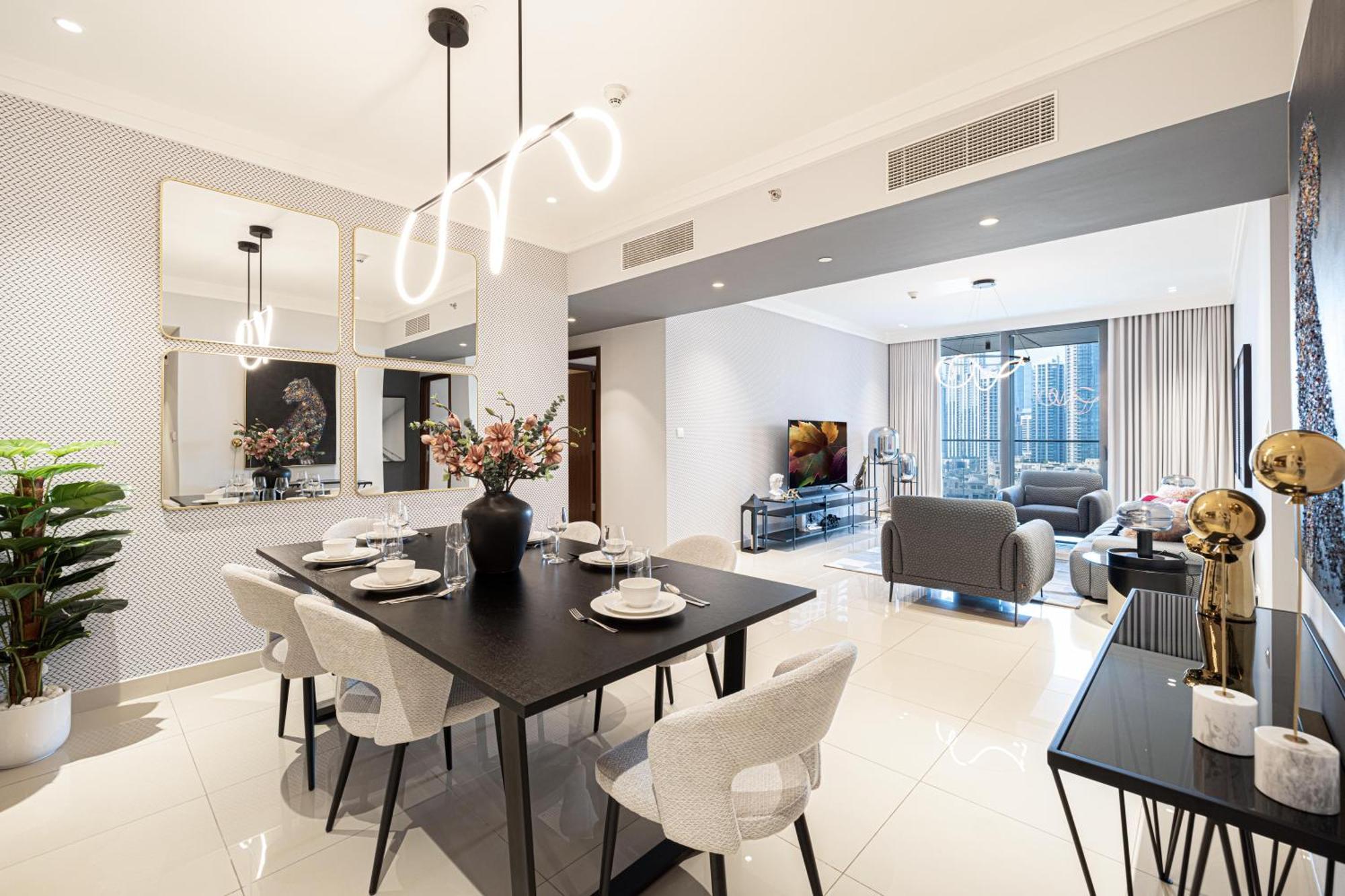Modern 3br + Maid Connected To Mall Dubai