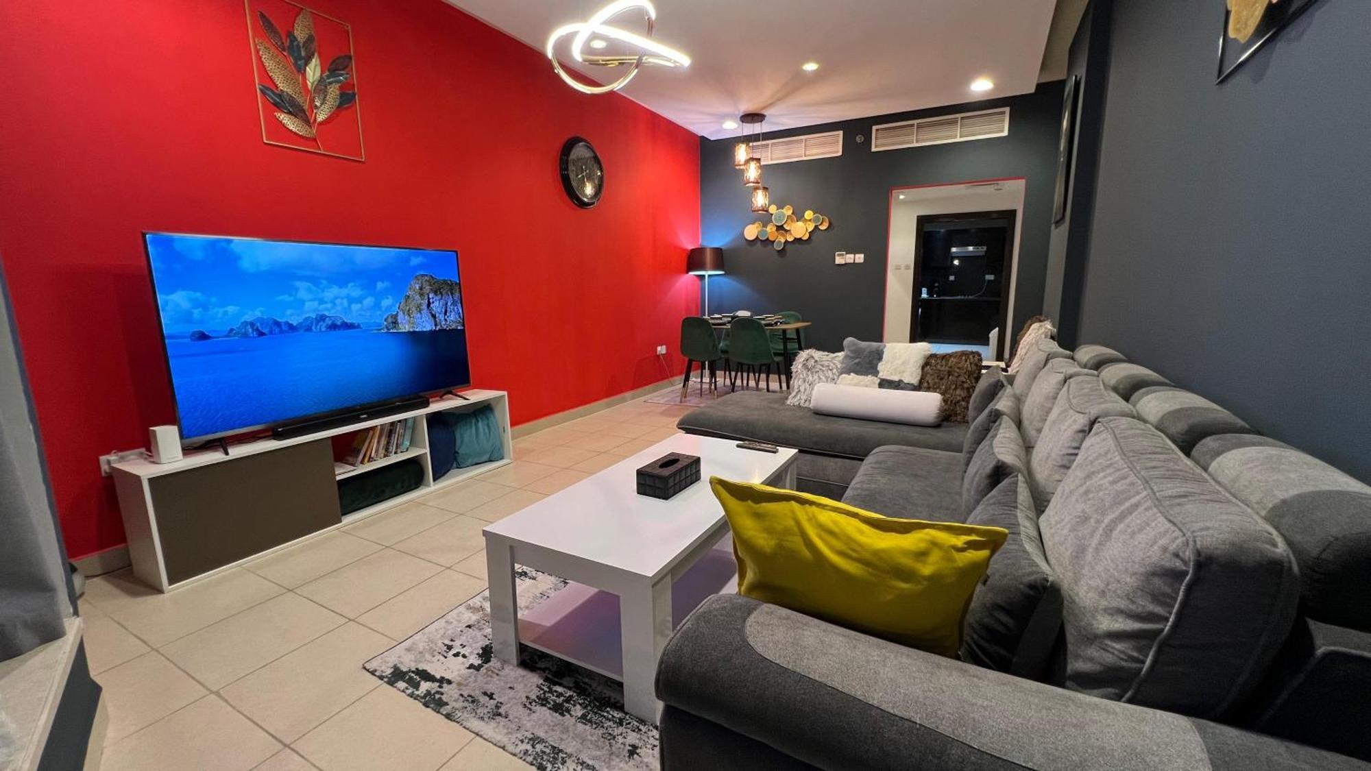Apartment Premium Marina Two Bedroom With Sea View - Family Only