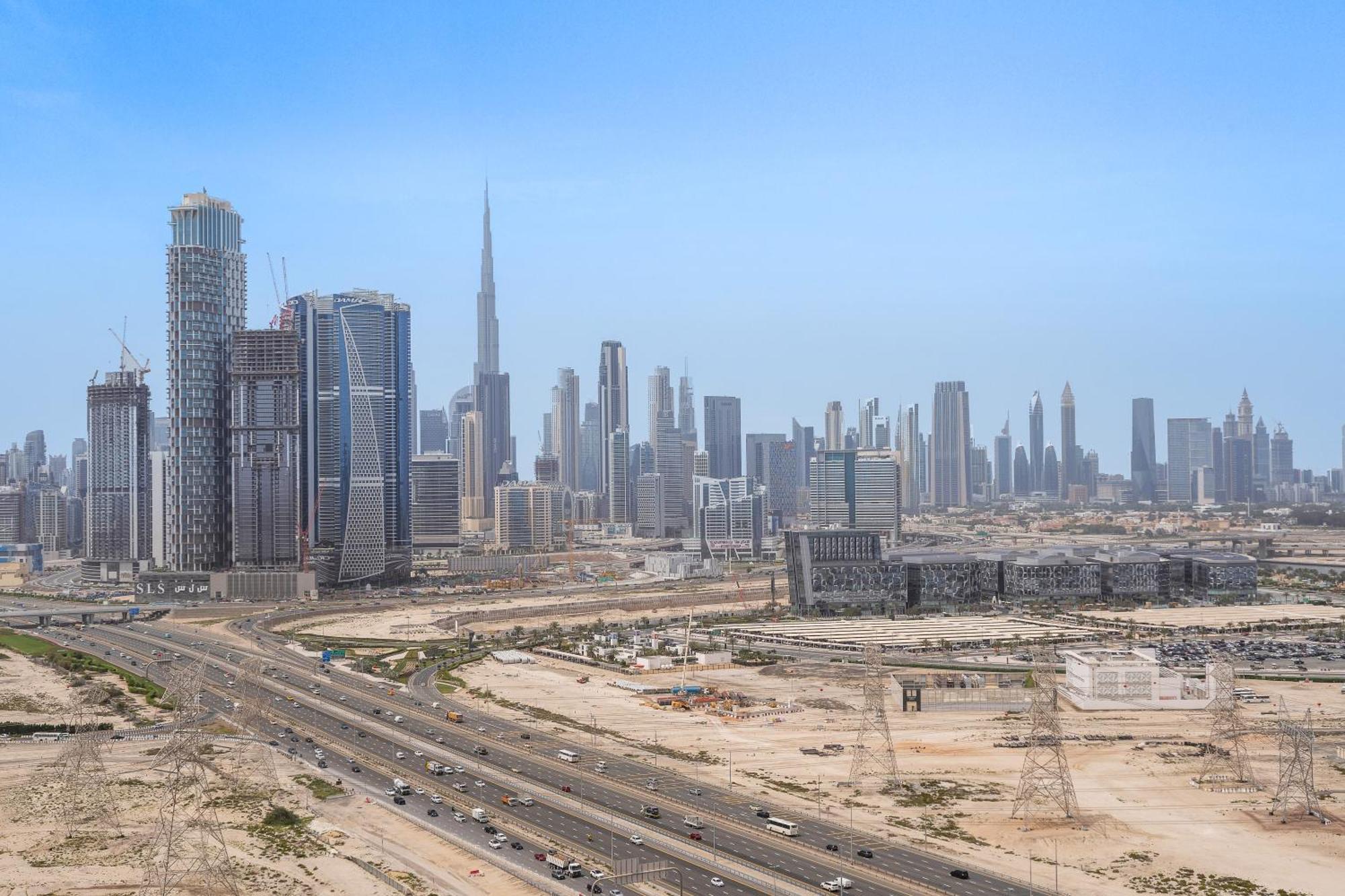New 2 Bedroom In Meydan - Burj Khalifa View Apartment *