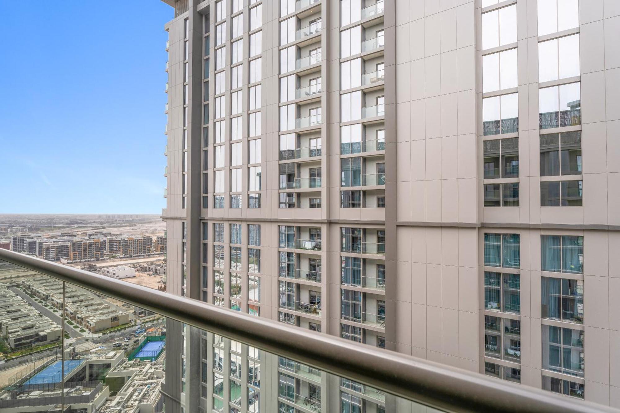 New 2 Bedroom In Meydan - Burj Khalifa View Apartment *