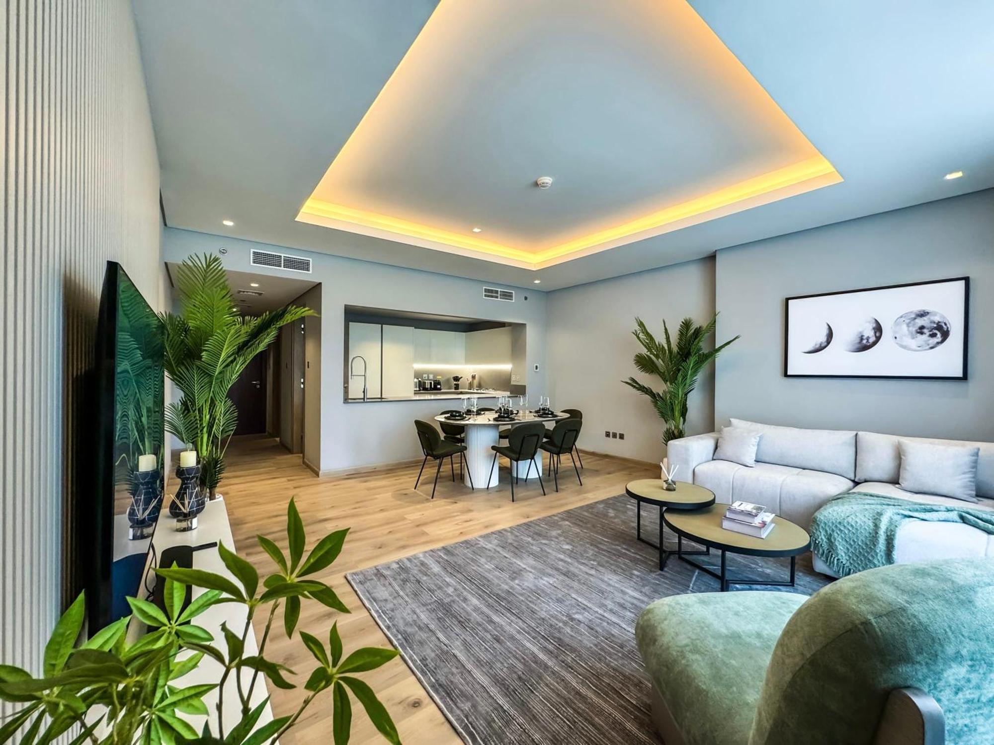 Majestic 2br Haven With Burj Khalifa View Apartment
