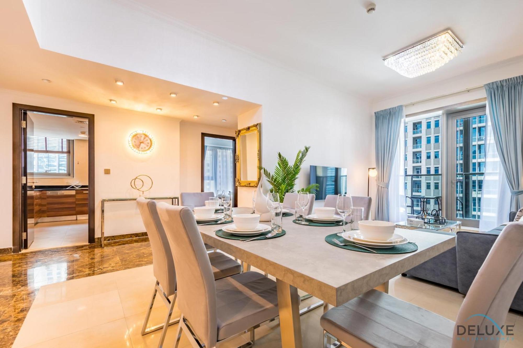 Spacious 2br At Sparkle Tower, Marina By Deluxe Homes Dubai