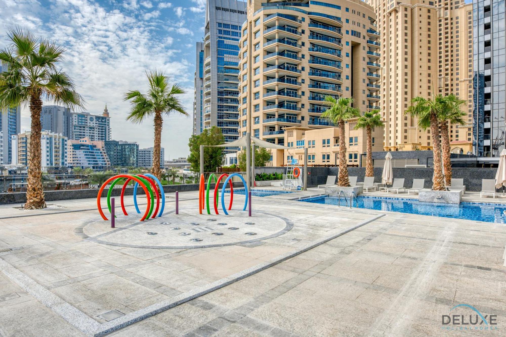 Spacious 2br At Sparkle Tower, Marina By Deluxe Homes