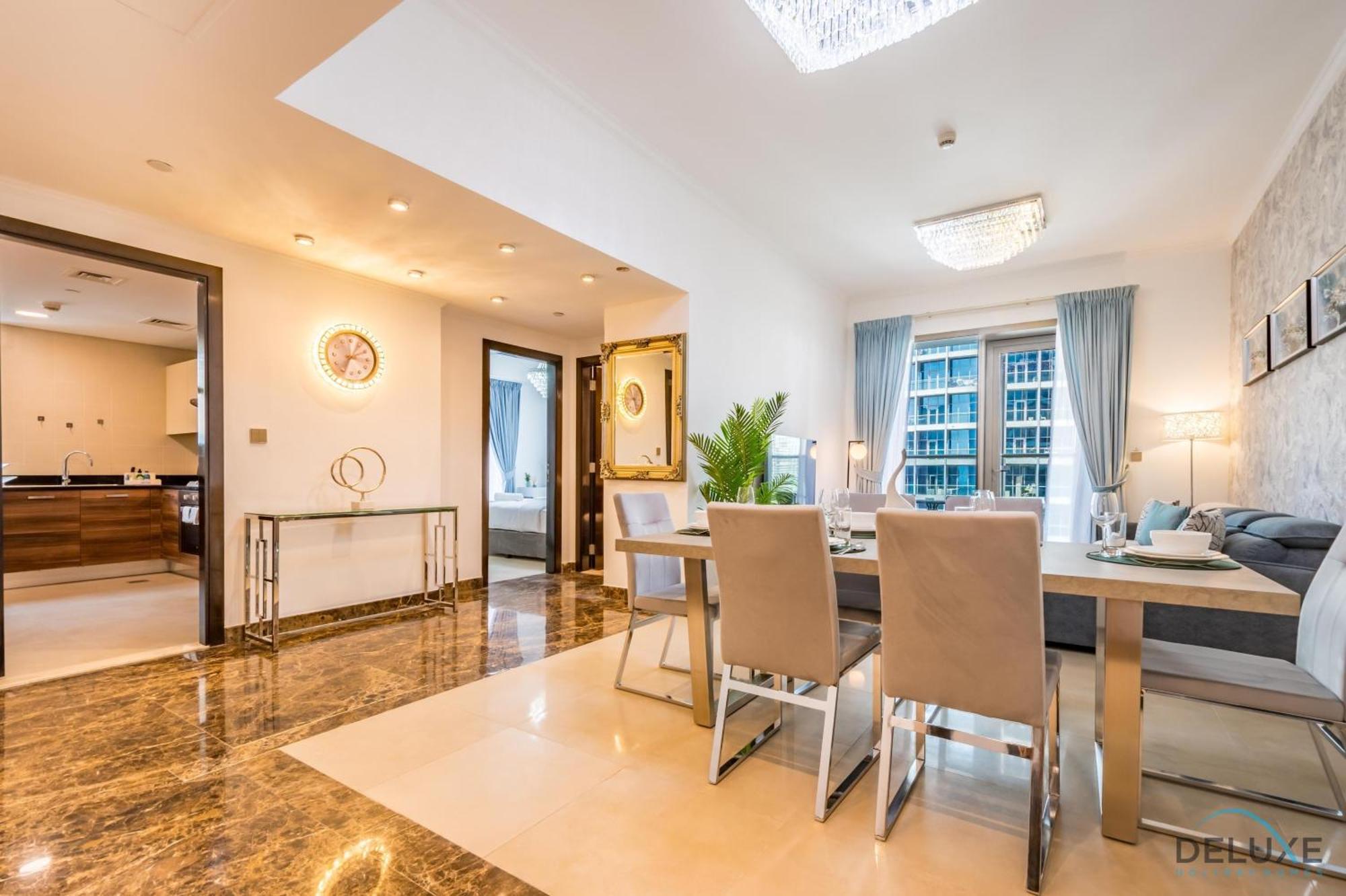 Spacious 2br At Sparkle Tower, Marina By Deluxe Homes Dubai