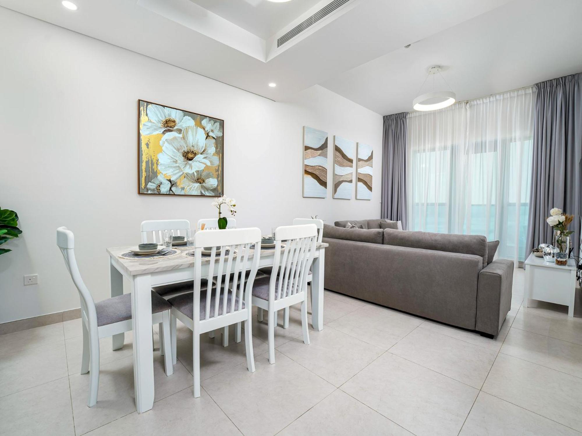 Prime Location 1br Oasis With Patio & Pool, The Bay Dubai
