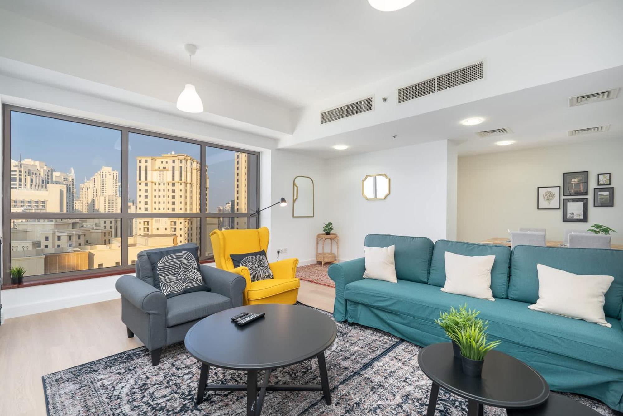 2 Bedroom For 6 With Sea Views In Shams 4 Jbr * Dubai