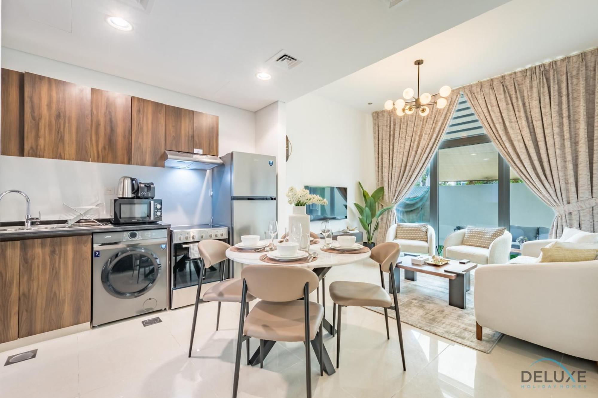 Apartment Stylish 1br In Damac Hills 2 Avencia 45, Dubailand By Deluxe Homes