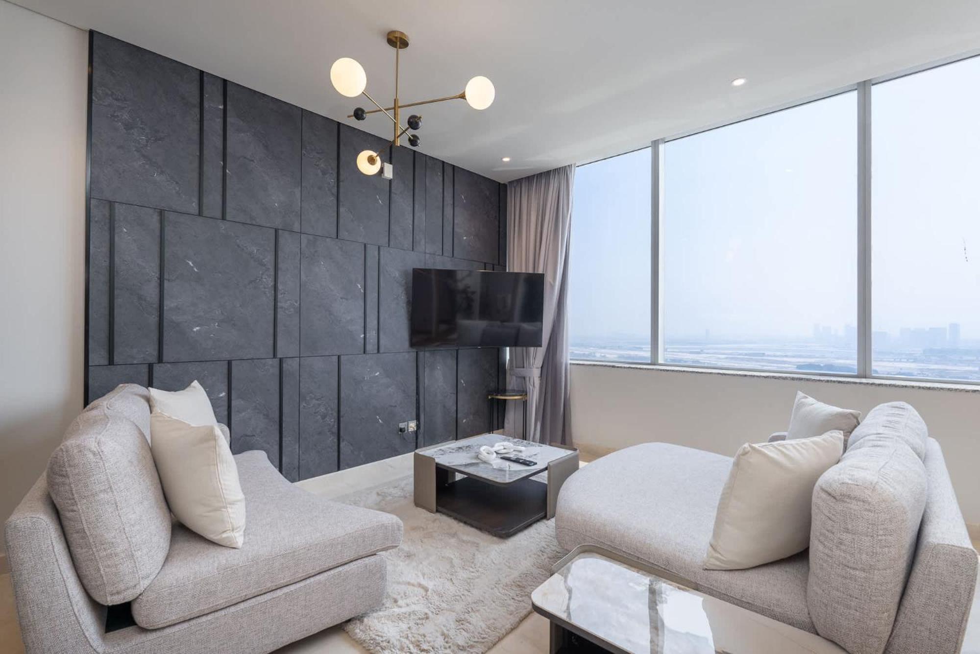 Stylish With Impressive Decor And Furniture At Sky Garden! Apartment Dubai