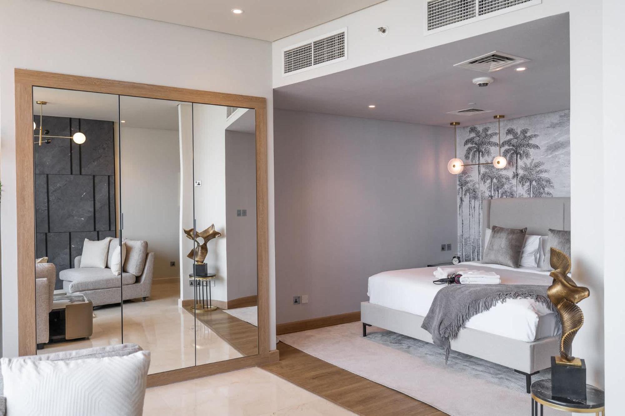 Stylish With Impressive Decor And Furniture At Sky Garden!