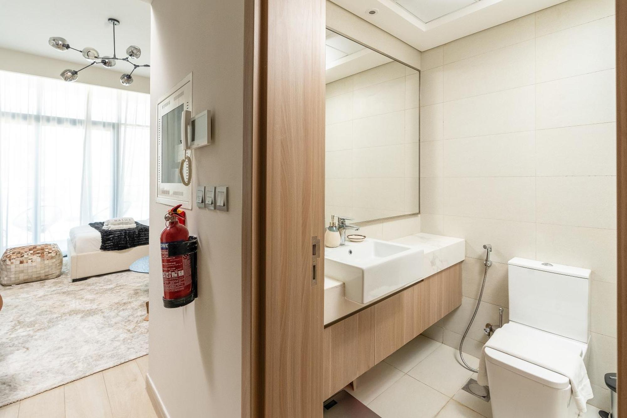 Nasma Luxury - Azizi Riviera 6 Cozy With Burj Khalifa View Apartment Dubai