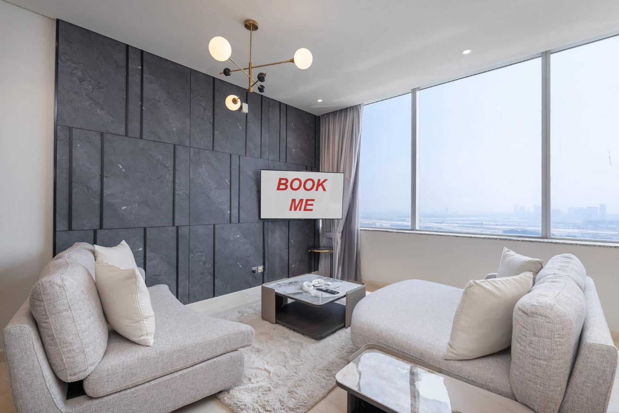 Stylish With Impressive Decor And Furniture At Sky Garden!