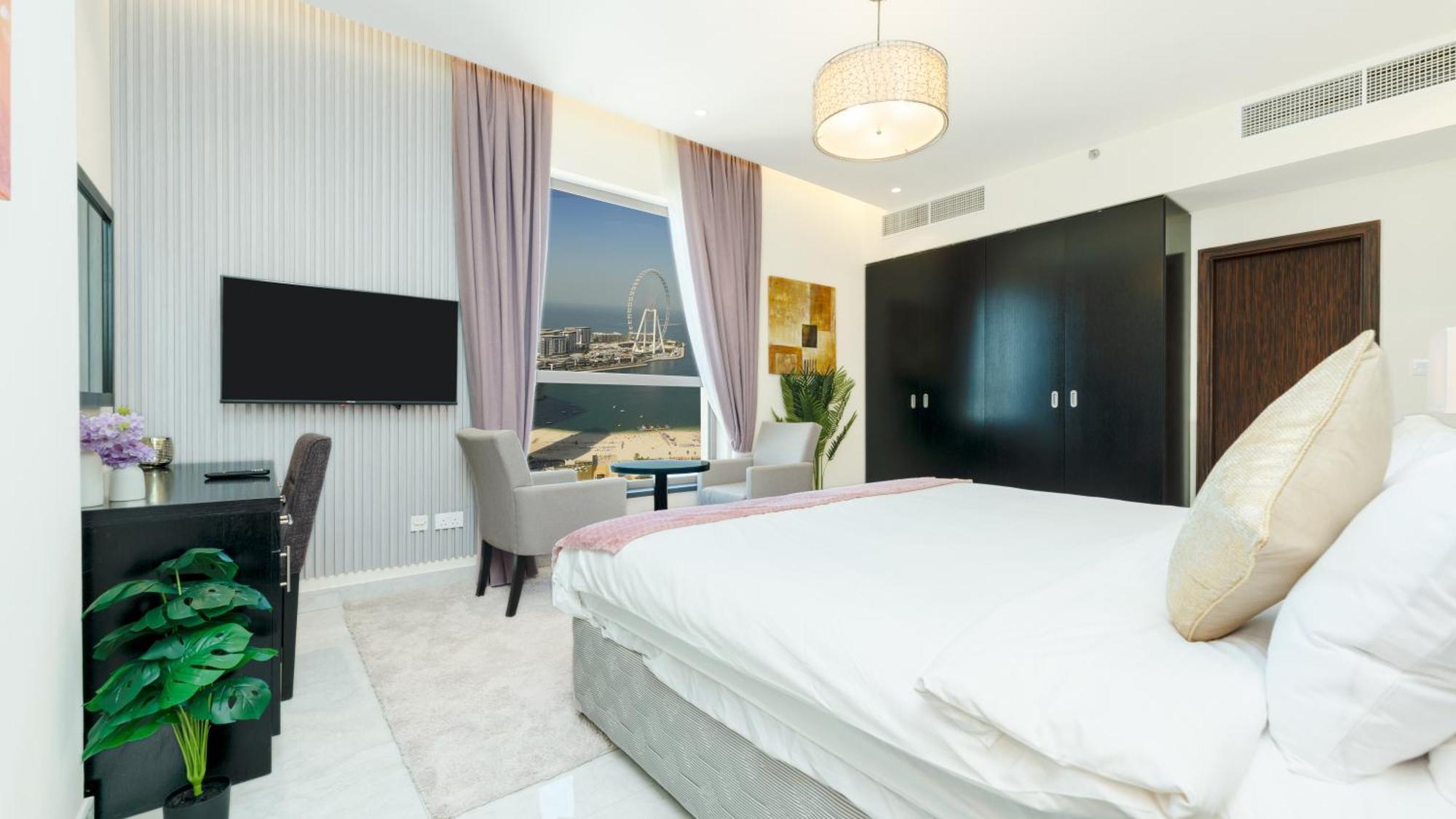 Regent Sea View 2br Jbr Walk - Next To Bluewater Island & Eye Dubai