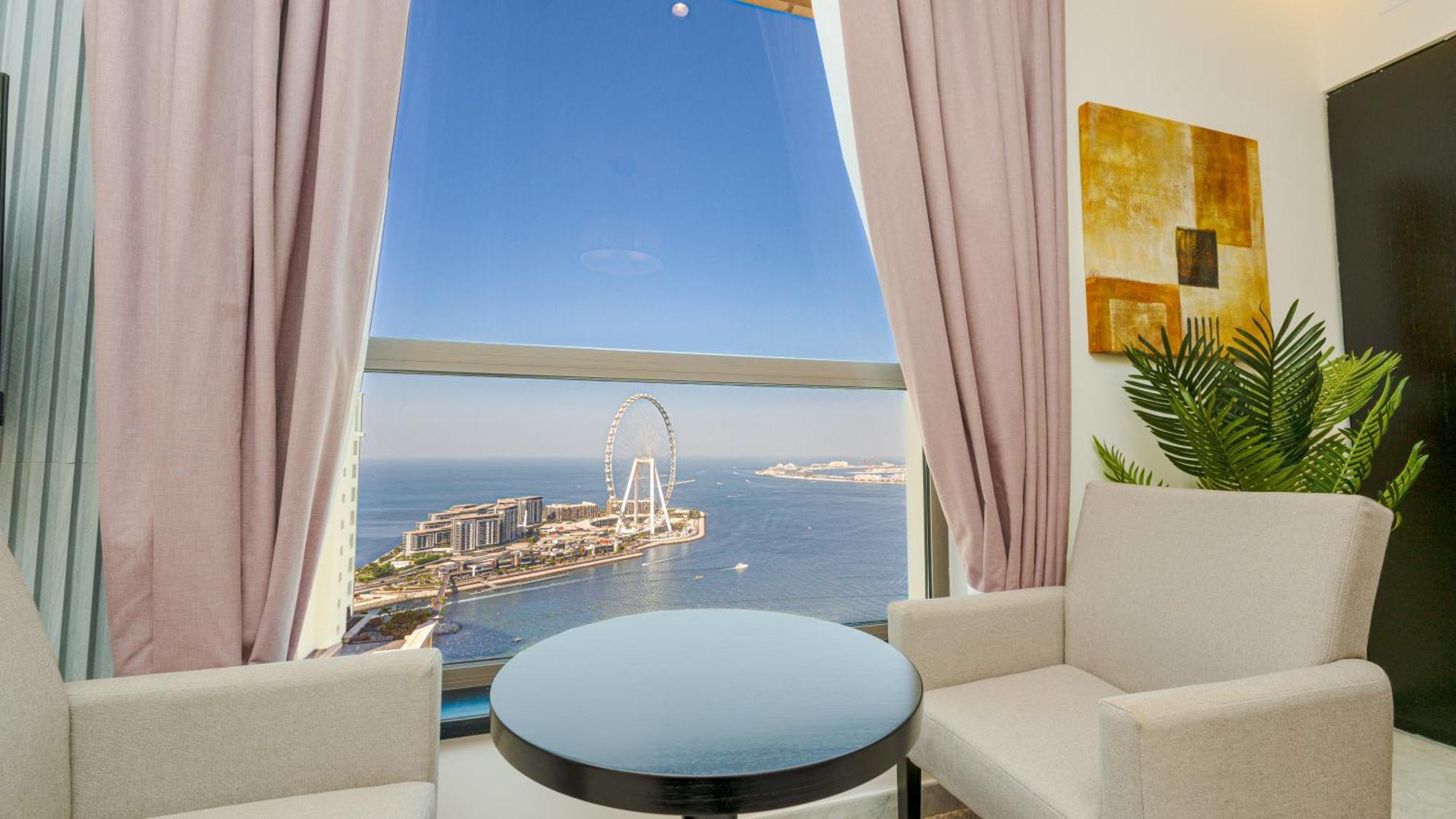 Regent Sea View 2br Jbr Walk - Next To Bluewater Island & Eye
