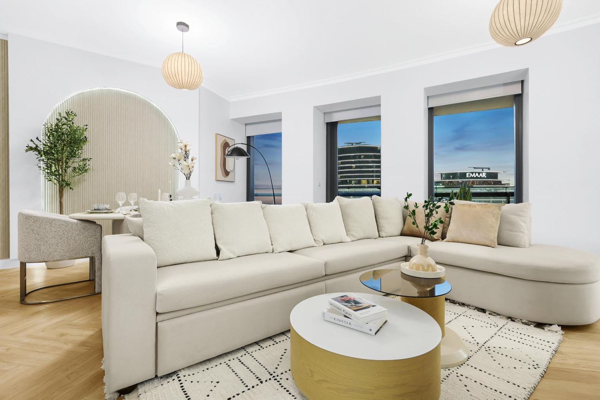 First Class 2br With Full Skyline & Sea View Apartment Dubai
