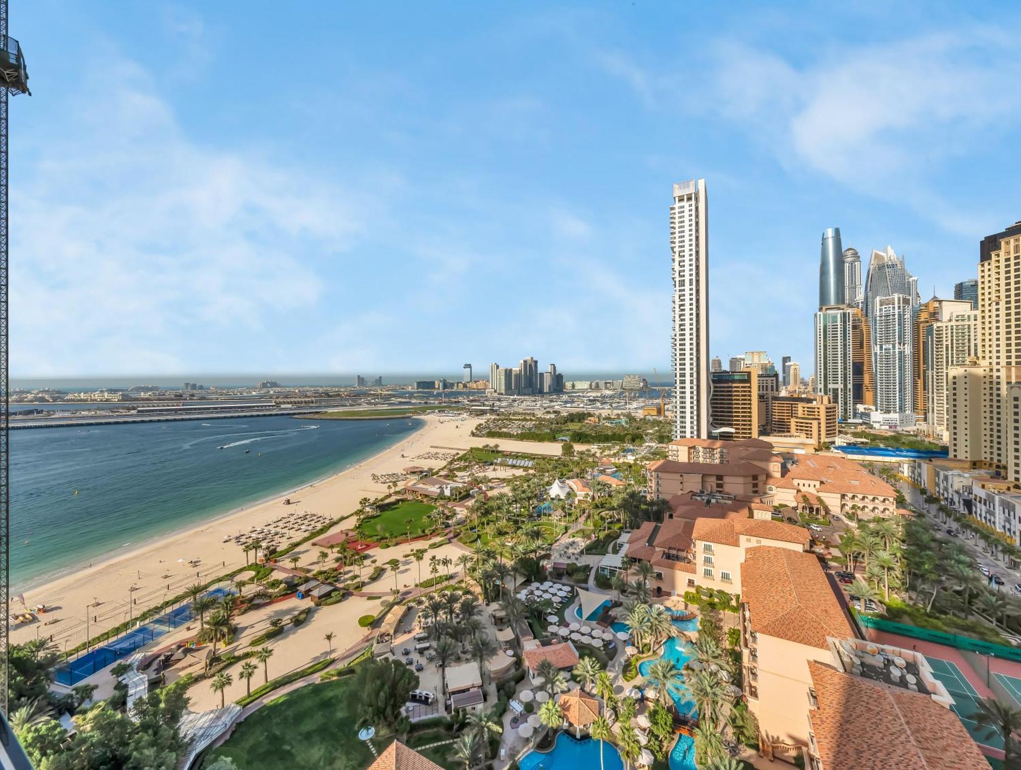 Wonderfulstay At Five Luxe Jbr - Palm And Eye View - Private Hot Tub - Brand New Luxury