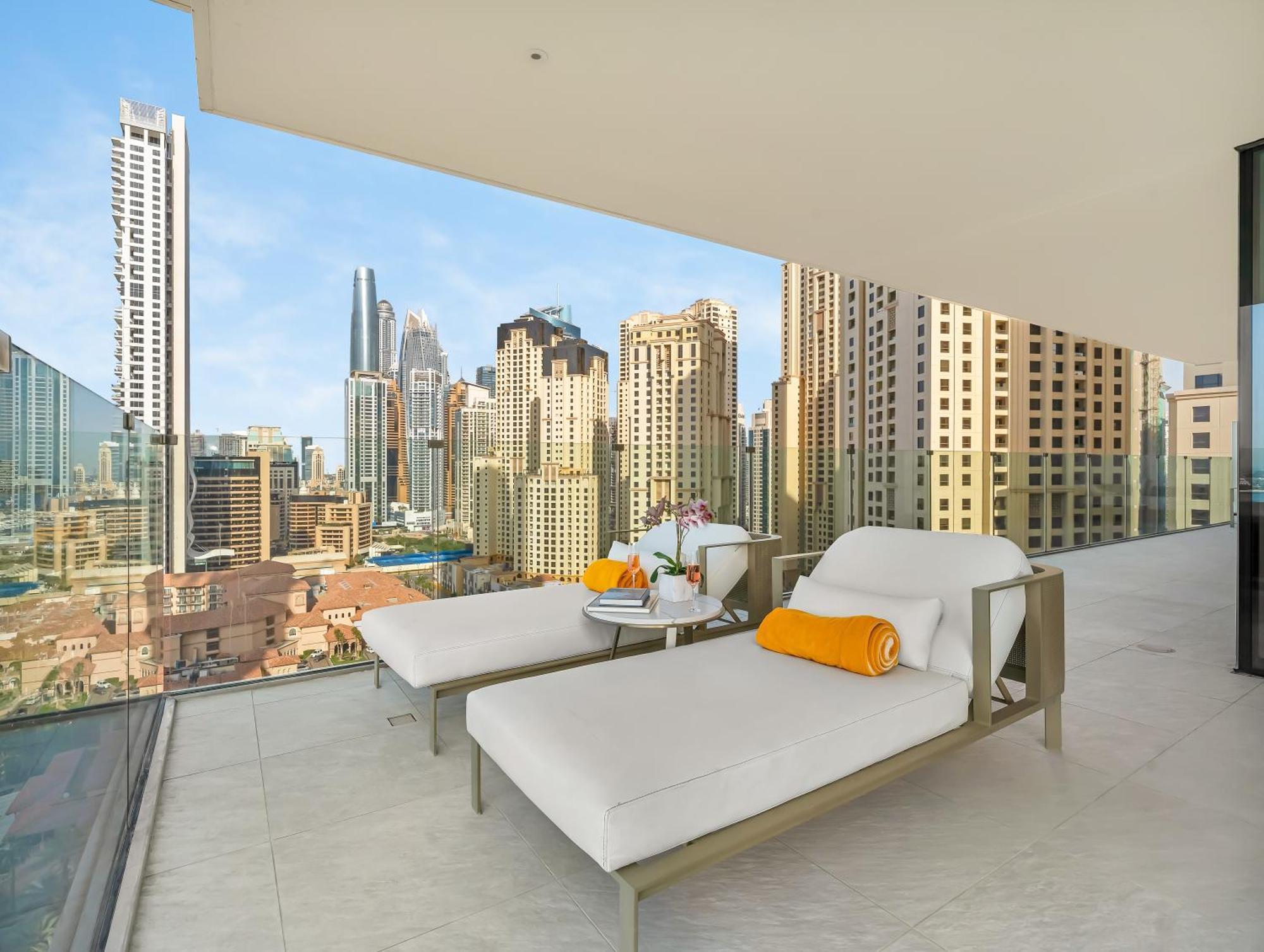 Apartment Wonderfulstay At Five Luxe Jbr - Palm And Eye View - Private Hot Tub - Brand New Luxury Dubai