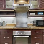 Stylish Apartment With Partial Burj Khalifa View