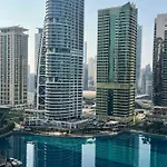Greek Gods Luxury Jlt 1Bhk With Stunning Lake View Close To Metro