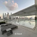 Manzil - 1Br Apartment In Emaar Beachfront With Private Beach & Marina Access