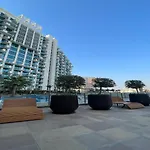 Modern Furnished Studio Farhad Azizi Residence Al Jaddaf