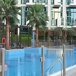 Modern Furnished Studio Farhad Azizi Residence Al Jaddaf