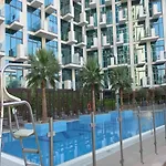 Modern Furnished Studio Farhad Azizi Residence Al Jaddaf