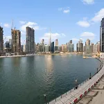 Luxurious 1Br With Canal & Burj Khalifa View!