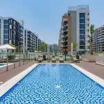 Community View Studio With Balcony, Azizi Riviera 24, Al Merkadh By Deluxe Holiday Homes