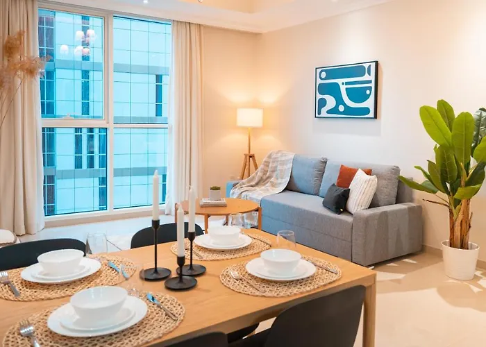 1 Bed Apt With Wifi Pool Nr Dubai Mall Burj Khalifa