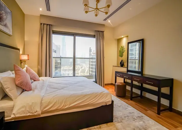 Luton Vacation Homes - Elite Downtown Residence, Burj Khalifa View Dubai - 19Ab01