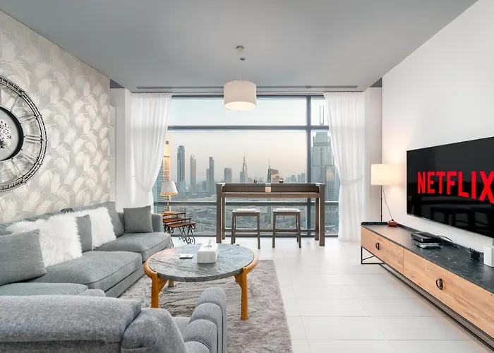 Vacay Lettings - Modern 1 Bed With Beautiful Burj Views At Difc