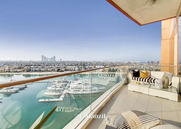 Manzil - Lavish 3Br Resort With Private Beach At Tiara Residence Palm Jumeirah