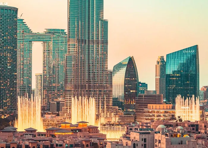 Elite Royal Apartment - Panoramic Full Burj Khalifa, Fountain & Skyline View - Infinite