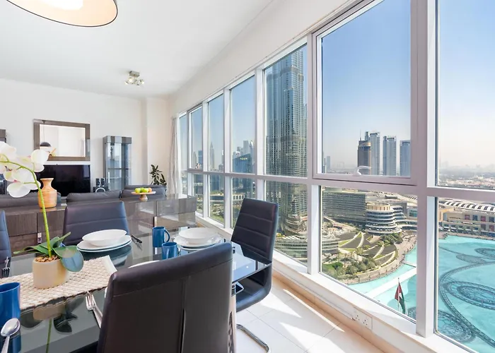 Incredible Fountain Views 2. 5 Bedroom Burj Residences