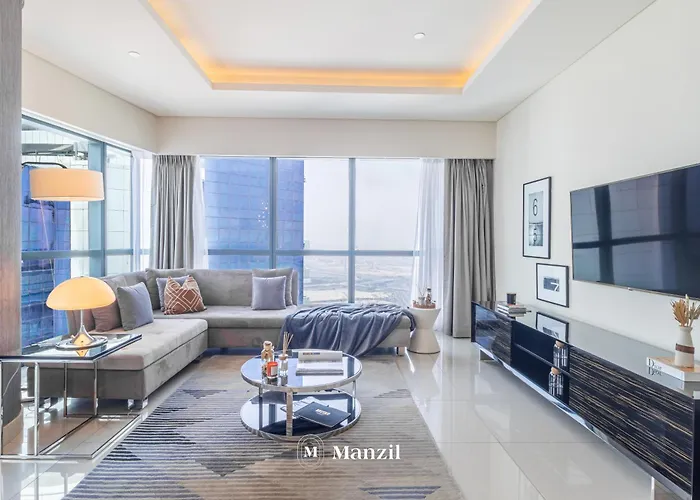 Manzil - 1Br Apt With Pool Close To Downtown
