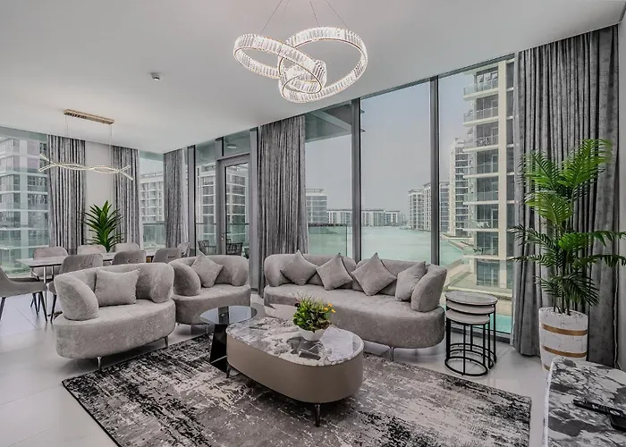 Spacious 3Bdr I Maid Room I Gym I Infinity Pool I District One I Residences 11