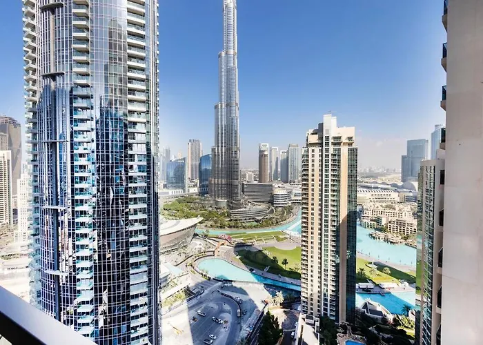 Elegant 4Br, Stunning Burj Khalifa Views Act One 3001