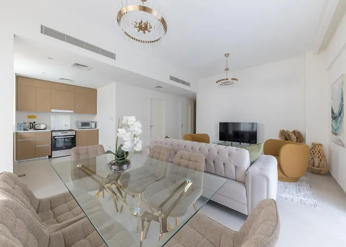Premium White And Beige 3Br In Creek Harbour