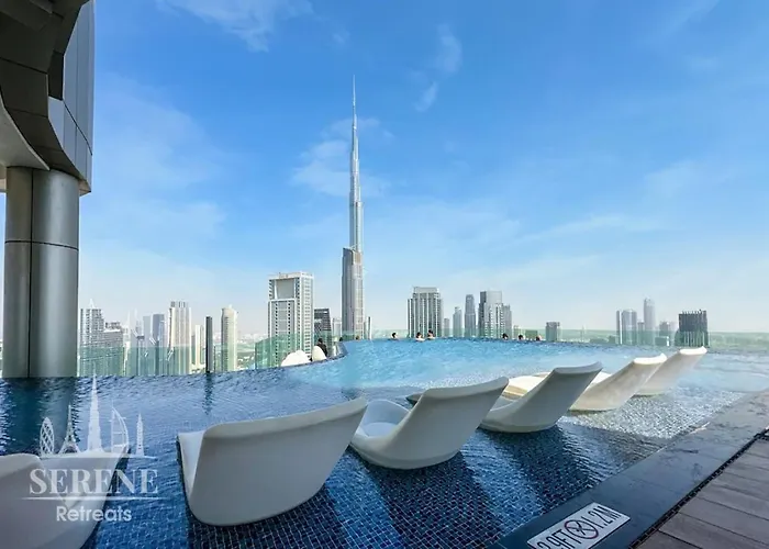 Serene Retreats Paramount 2 Bed Flat With Burj View