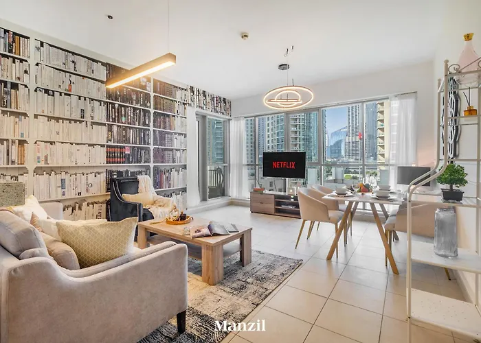 Stylish 2Br With Burj Khalifa View Near Dubai Mall