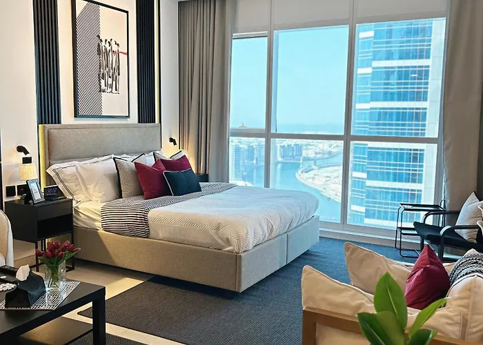 Stylish Studio 5 Minutes Away By Car From Burj Khalifa