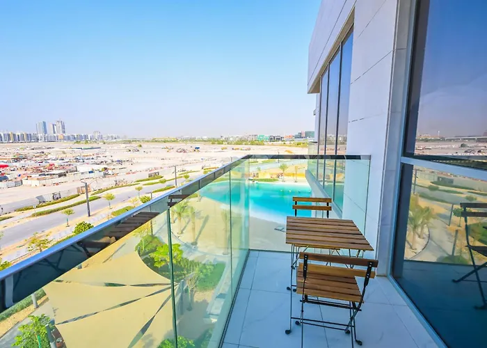 Stylish 1Br By The Lagoon In District One Meydan