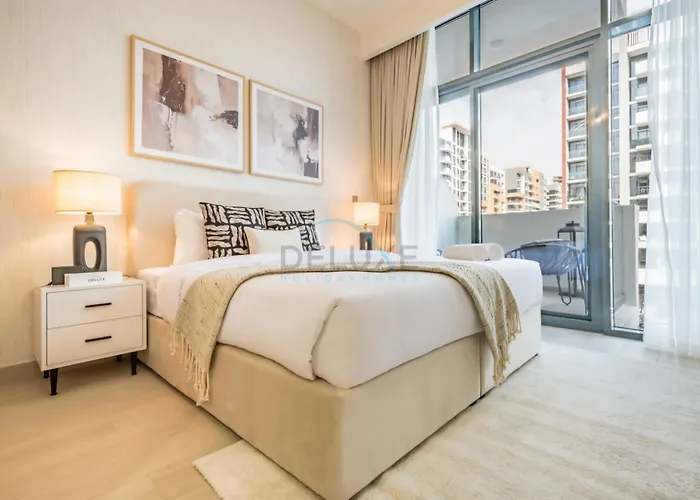 Community View Studio With Balcony, Azizi Riviera 24, Al Merkadh By Deluxe Holiday Homes
