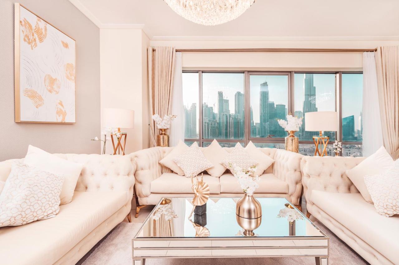 Elite Royal - Panoramic Full Burj Khalifa, Fountain & Skyline View - Infinite Apartment