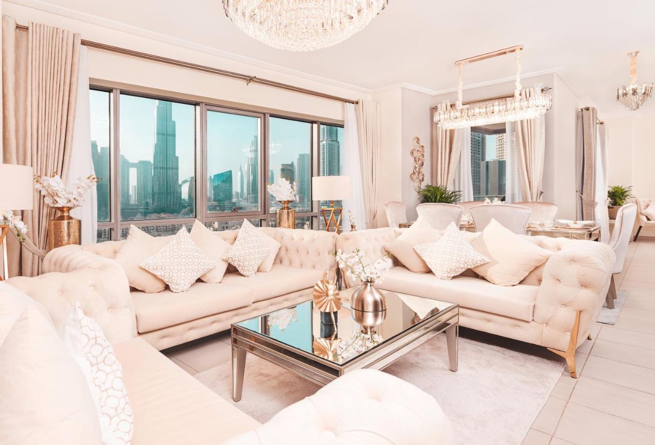 Elite Royal - Panoramic Full Burj Khalifa, Fountain & Skyline View - Infinite Apartment *